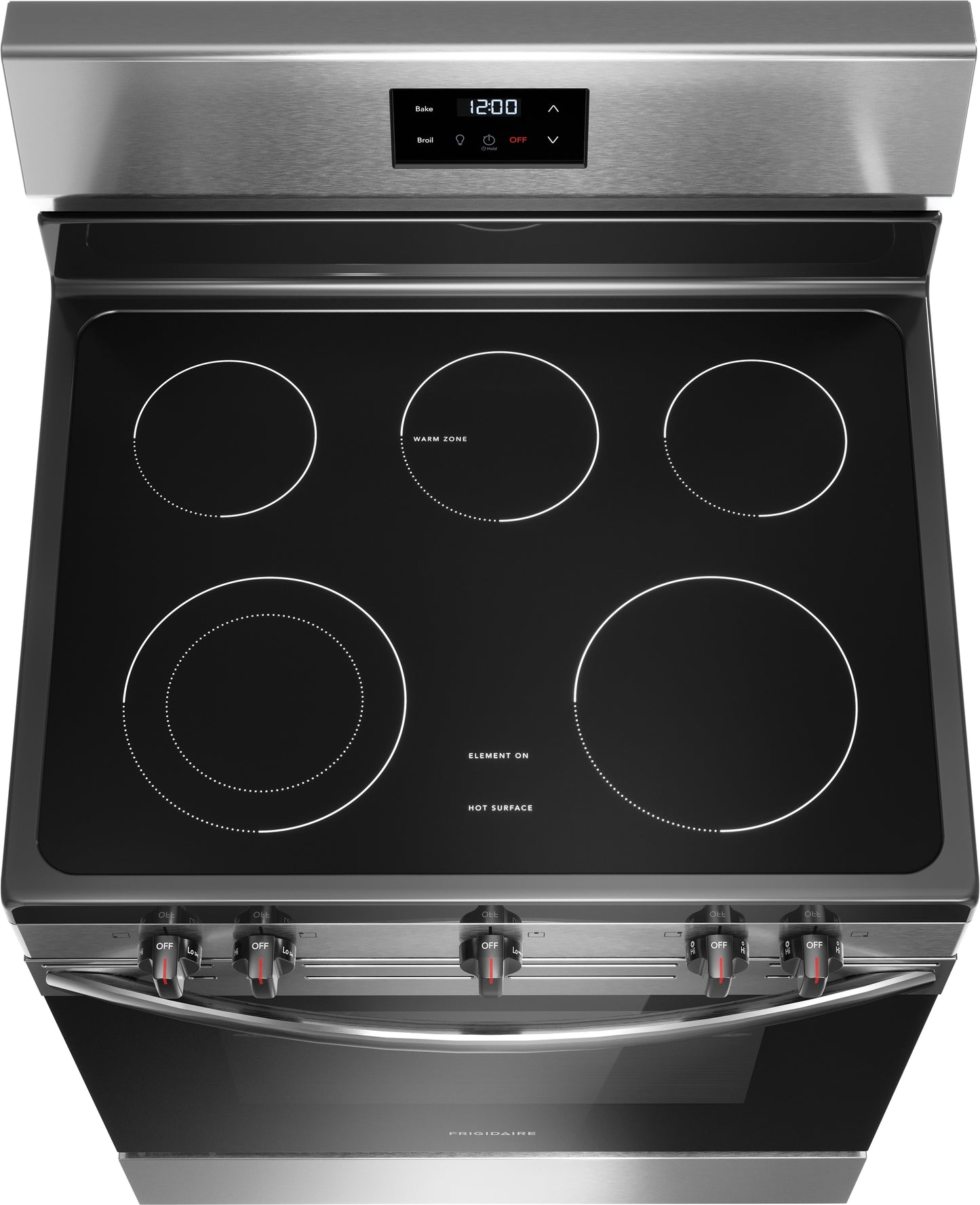 Frigidaire 30-in Glass Top 5 Burners Range