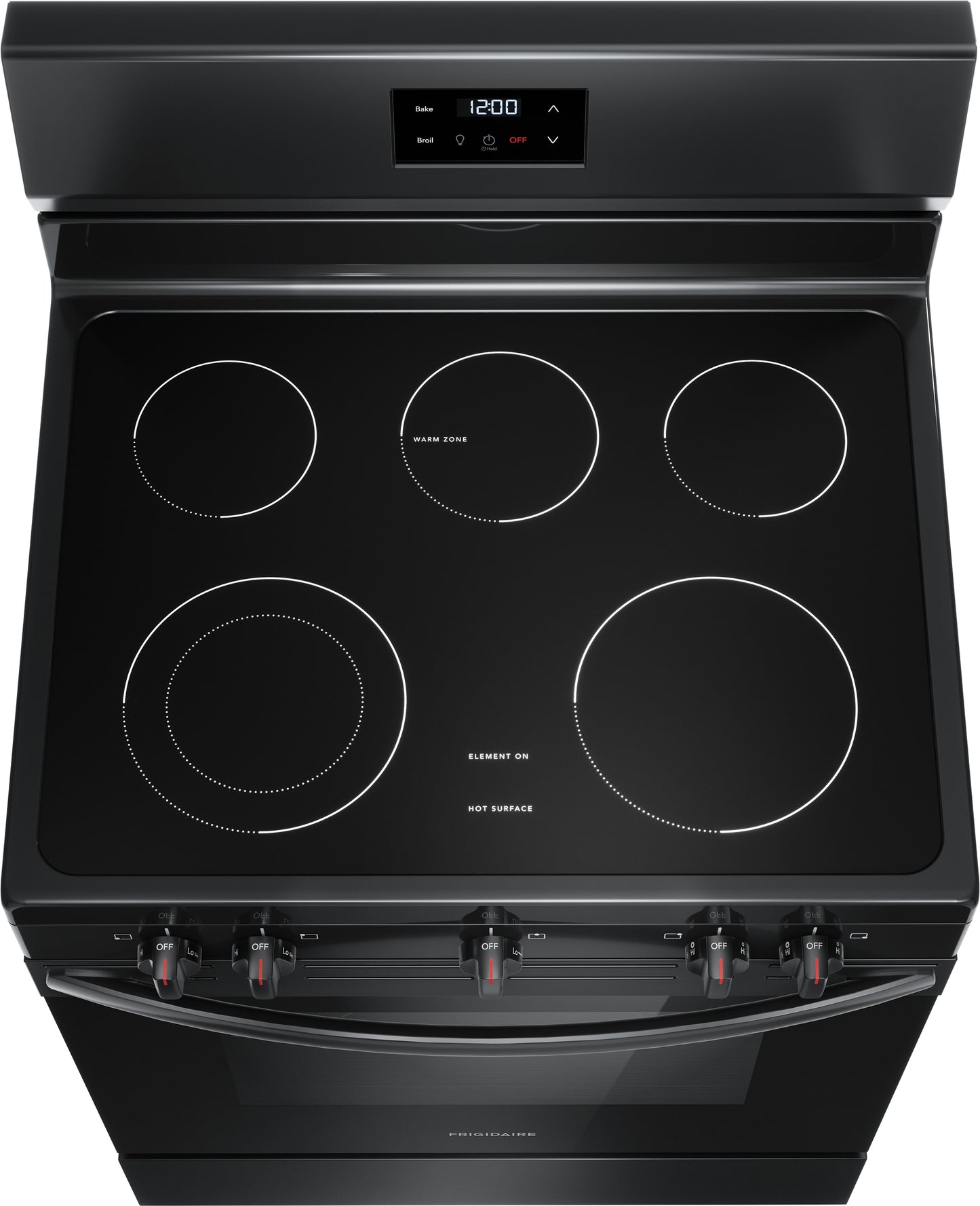 Frigidaire 30-in Glass Top 5-Burner Electric Range