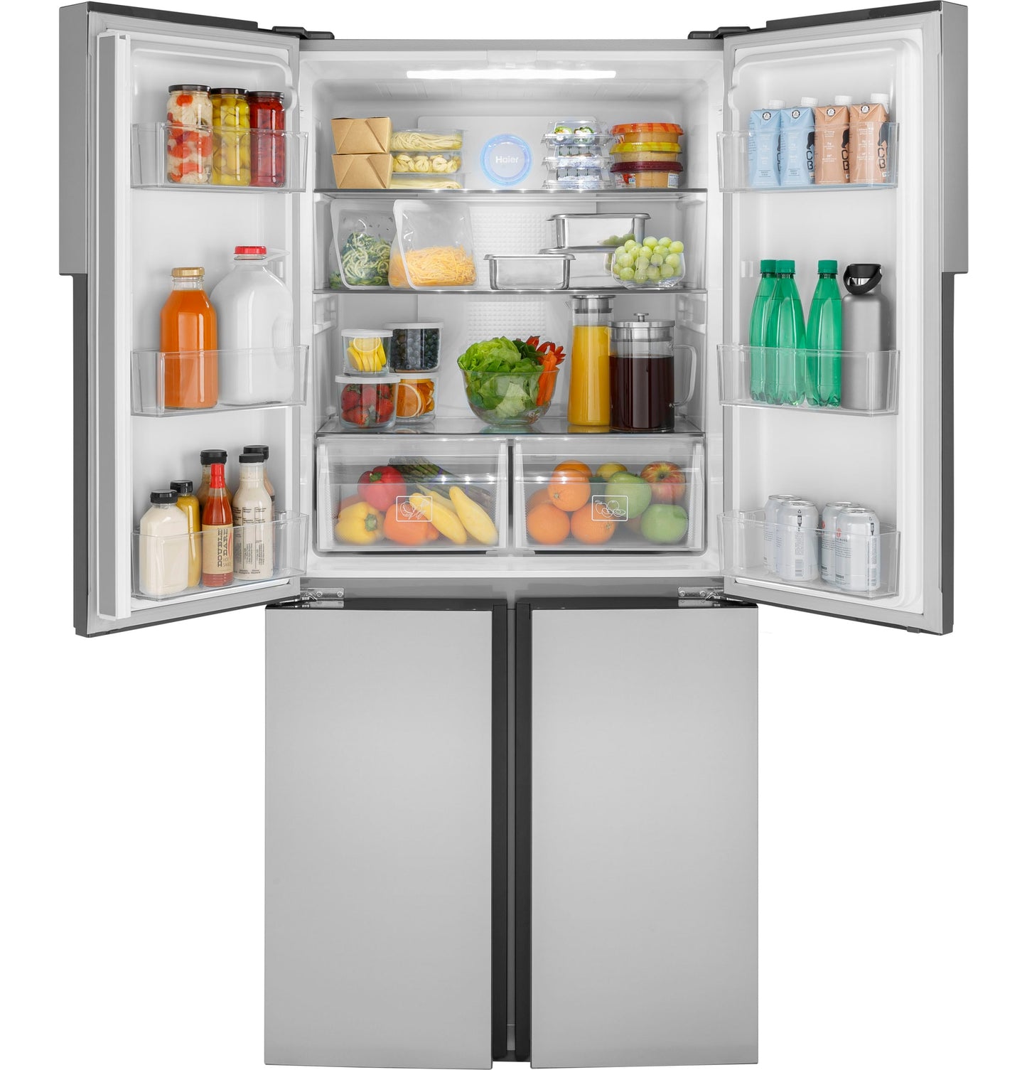Haier 16.8-cu ft Bottom-Freezer Refrigerator