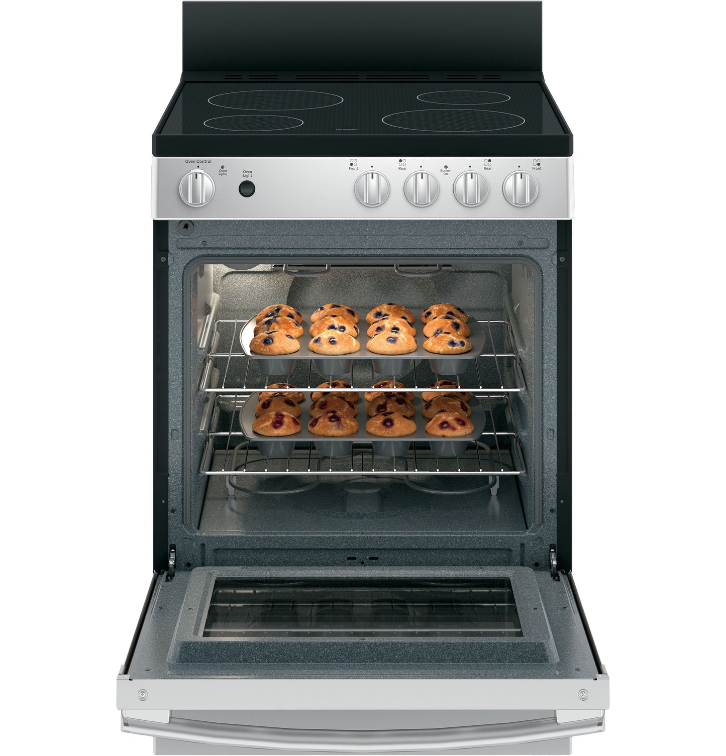 GE 24-in Glass Top Electric Range