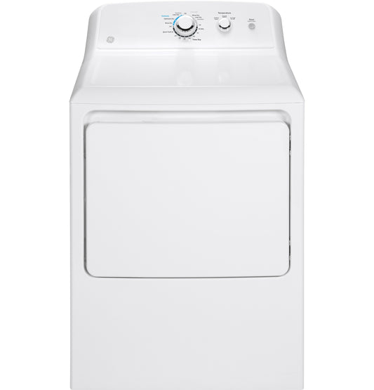 GE 6.2-cu ft Vented Electric Dryer (White)