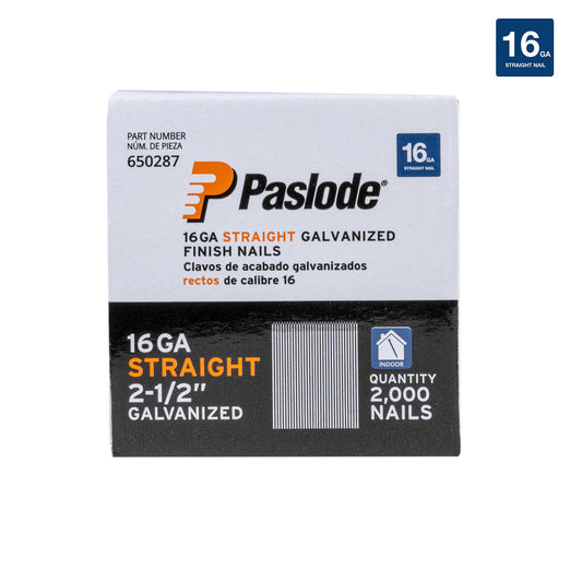 Paslode 2-1/2" 16G Finish Nails (2000-Box)