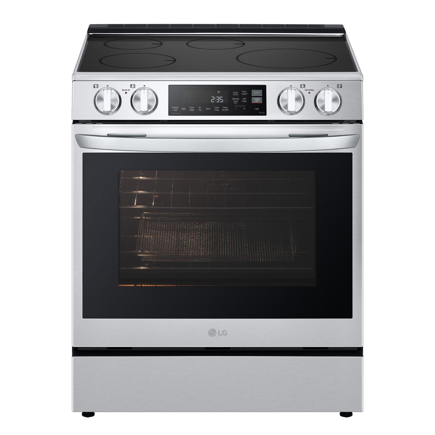 LG 30-in Induction Electric Range, Steel
