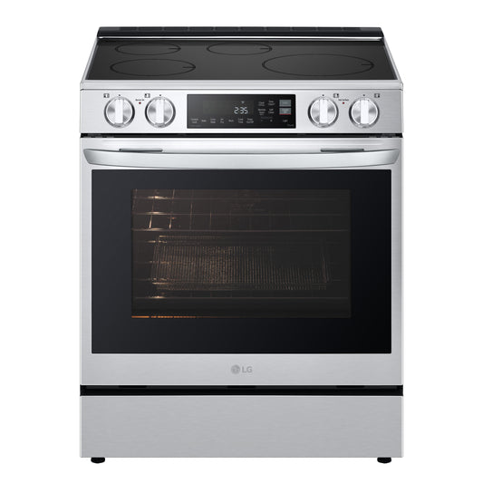LG 30-in Induction Electric Range, Steel