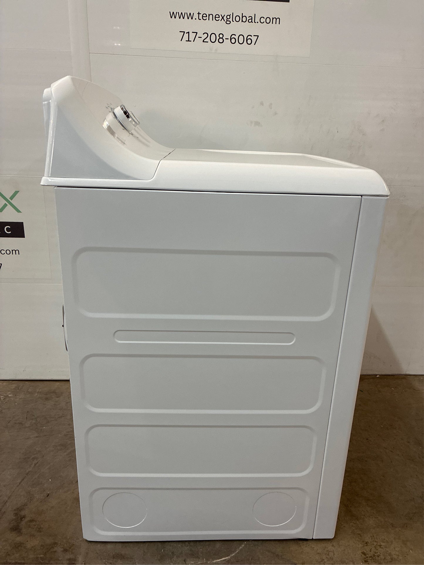 GE 6.2 cu. ft. White Electric Vented Dryer