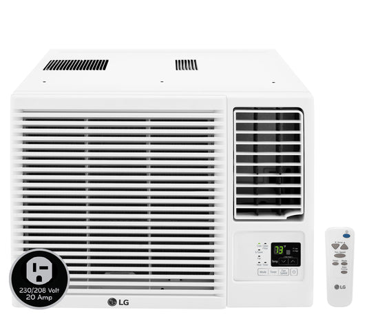 LG 550-sq ft Window AC/Heater Remote, 12000-BTU