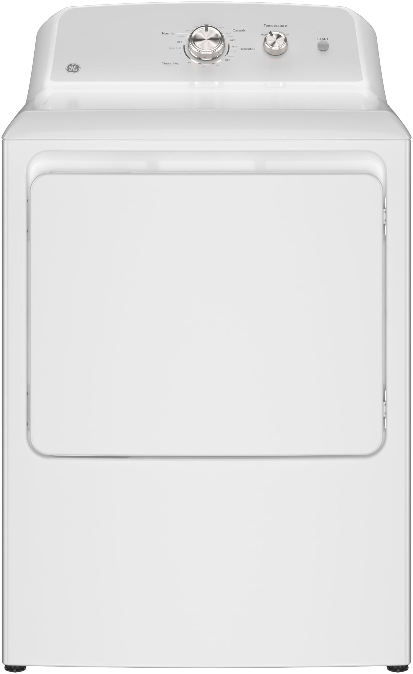 GE 7.2-cu ft Vented Electric Dryer (White)