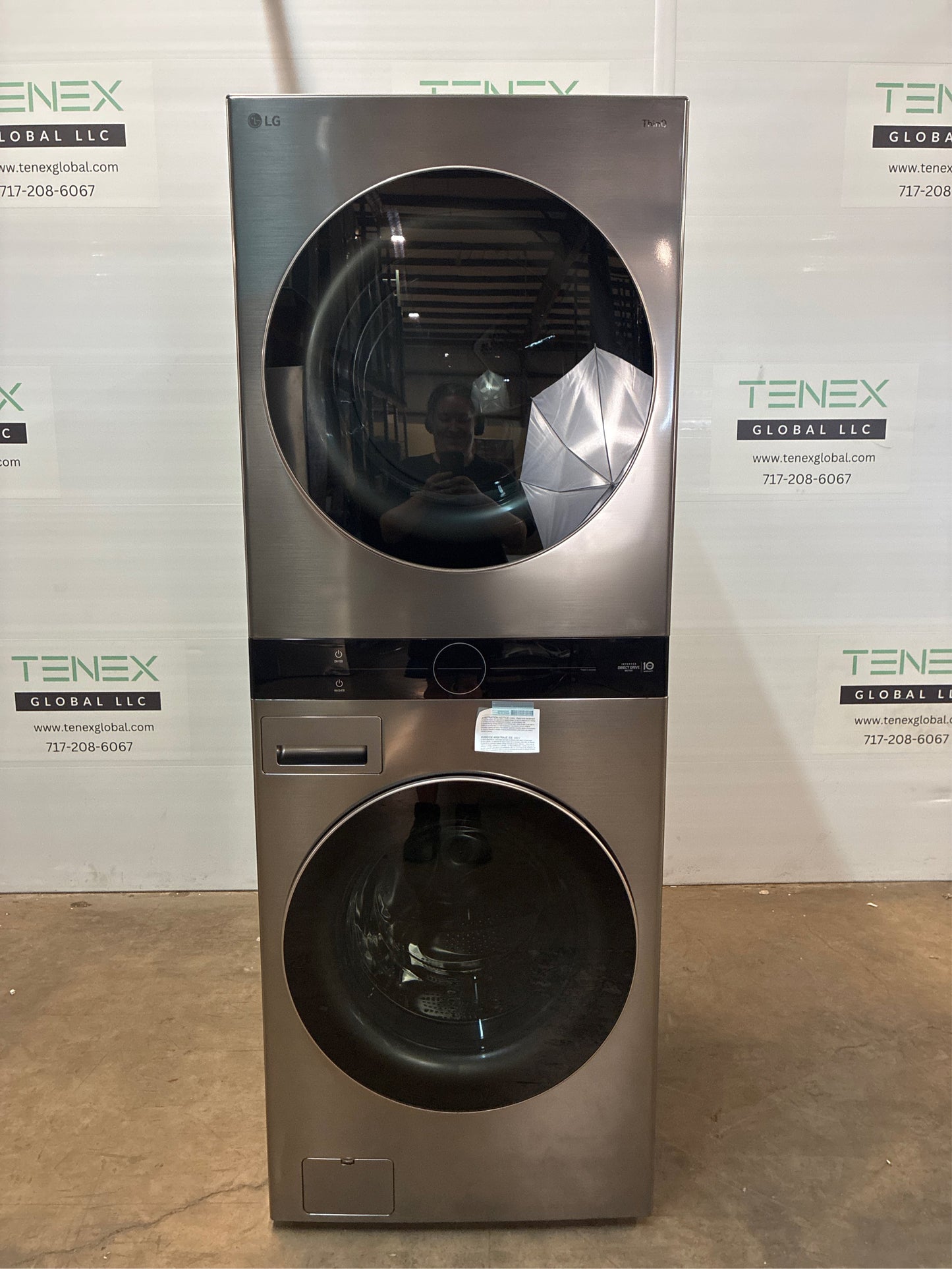LG WashTower Stacked Laundry Center: Washer & Gas Dryer