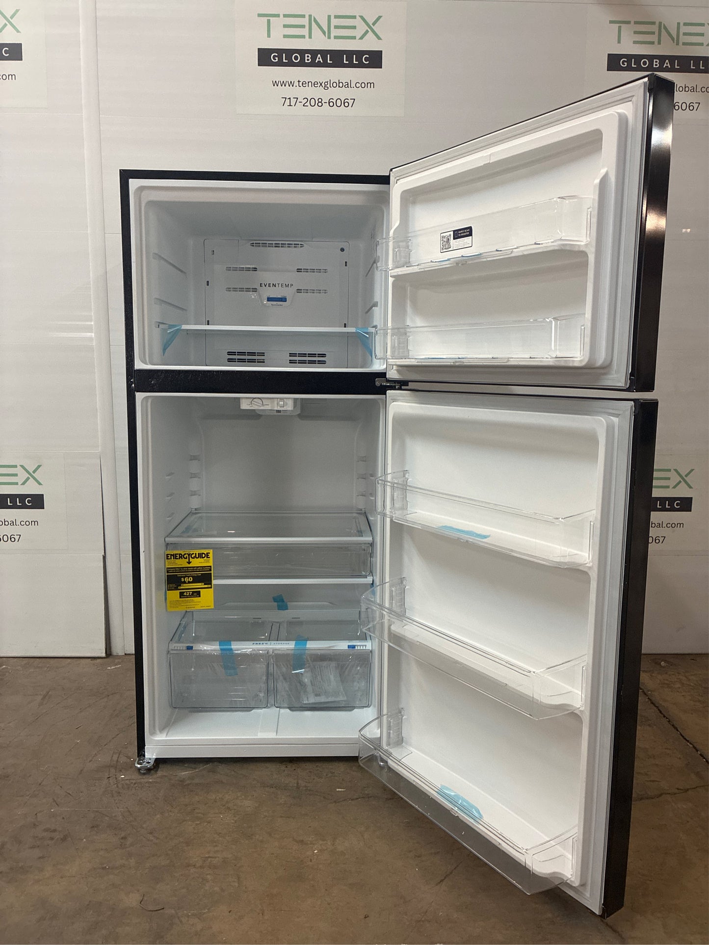 Frigidaire 20.0 cu. ft. Top Freezer Refrigerator, Black