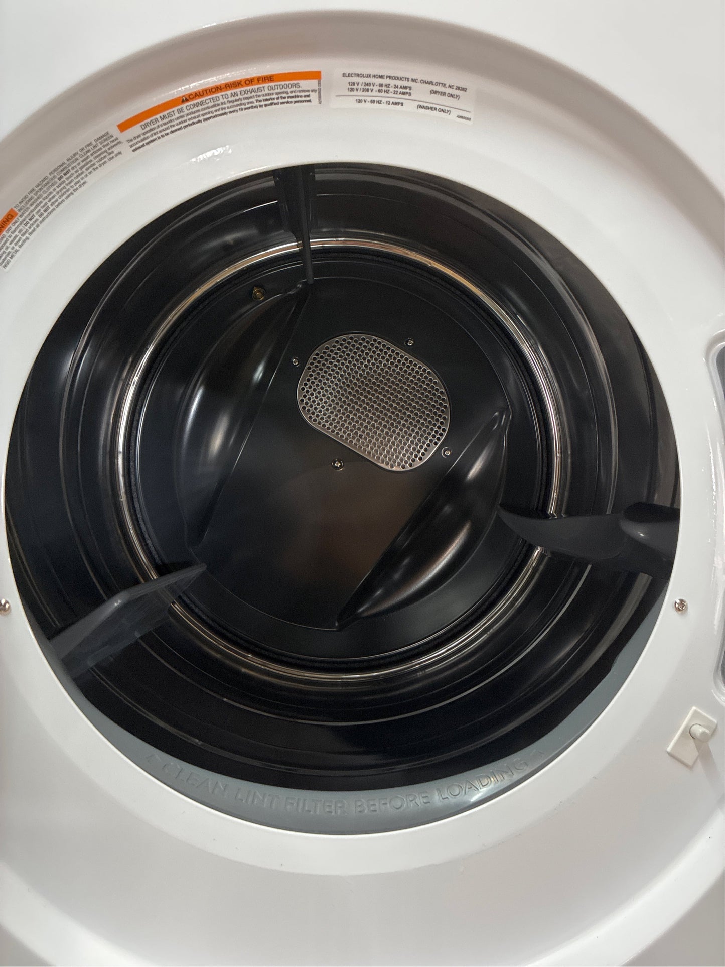 Electrolux 4.5 cu. ft. Washer & 8.0 cu. ft. Dryer Tower