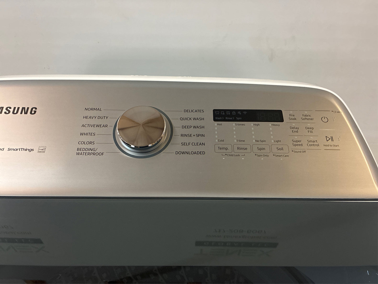 Samsung 5.2 cu ft Top Load Washer White
