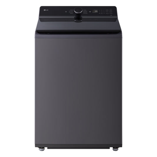 LG 5.5-cu ft Top-Load Washer (Matte Black)