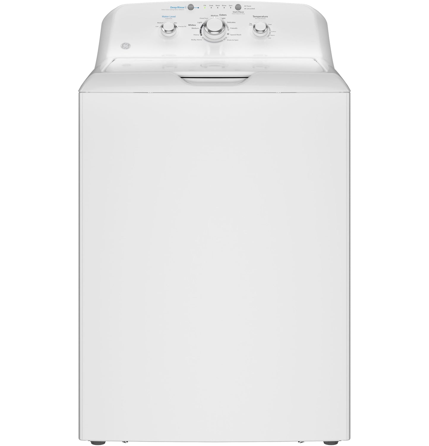 GE 4-cu ft Agitator Top-Load Washer (White)