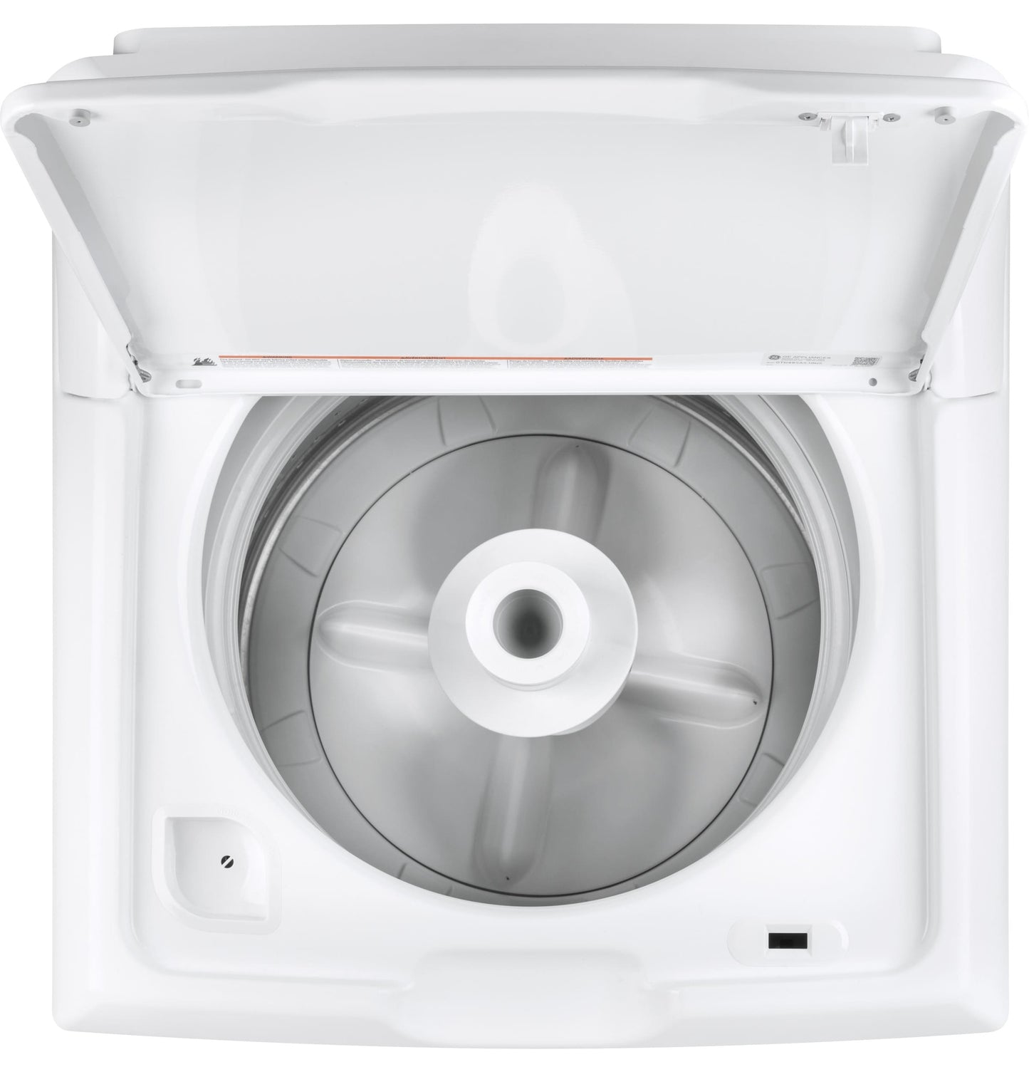 GE 4-cu ft Agitator Top-Load Washer (White)