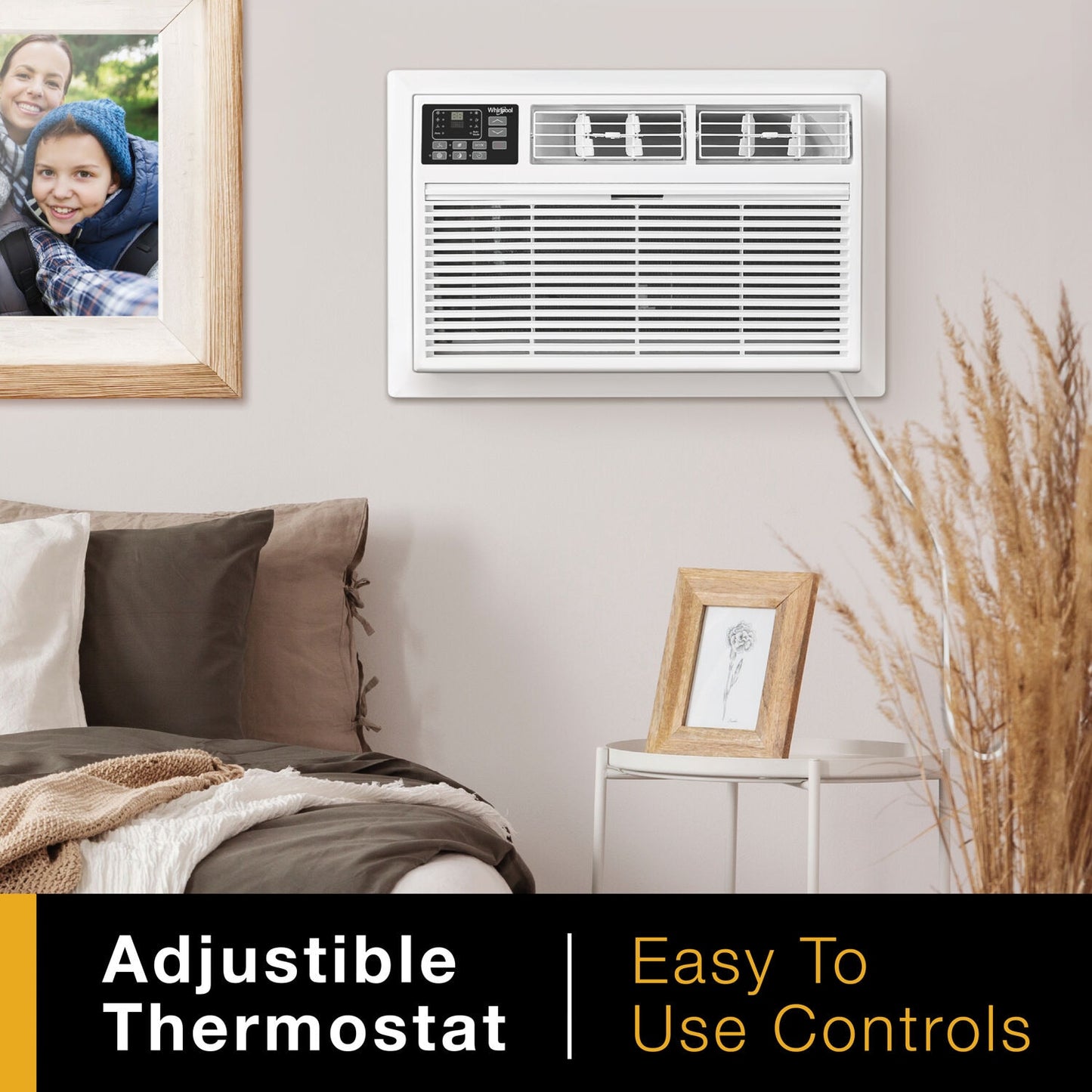 Whirlpool 10000-BTU 450-sq ft Through-the-wall AC