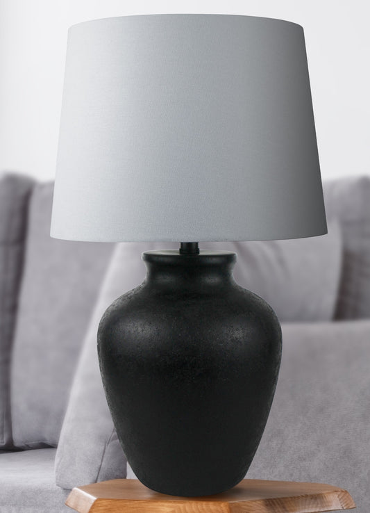 allen + roth 24-in Black LED Table Lamp