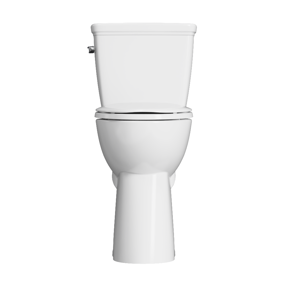 Project Source Elongated Tall Height Toilet 12-in