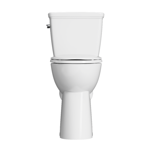 Project Source Elongated Tall Height Toilet 12-in
