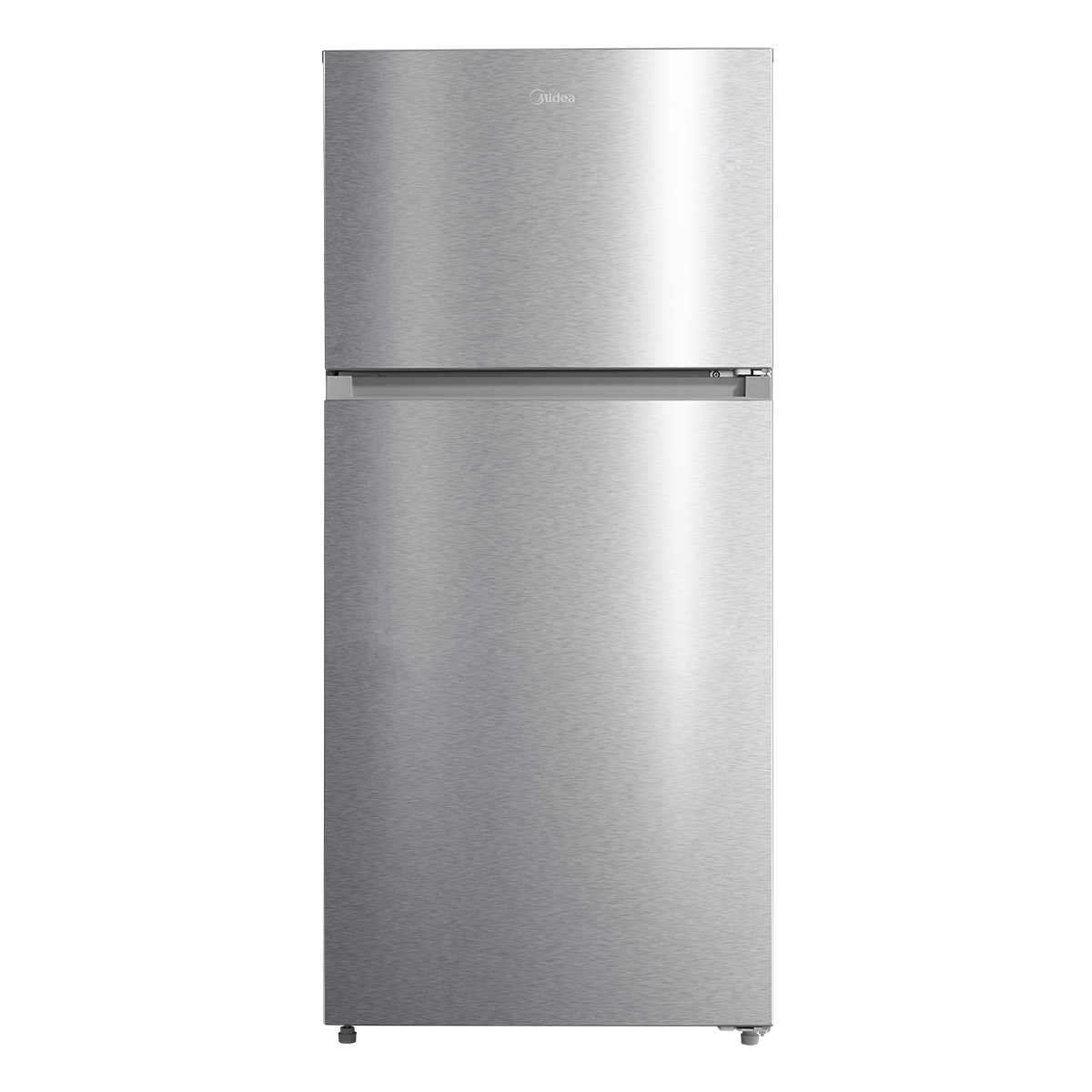 Midea 18.1-cu ft Top-Freezer Fridge (Stainless)