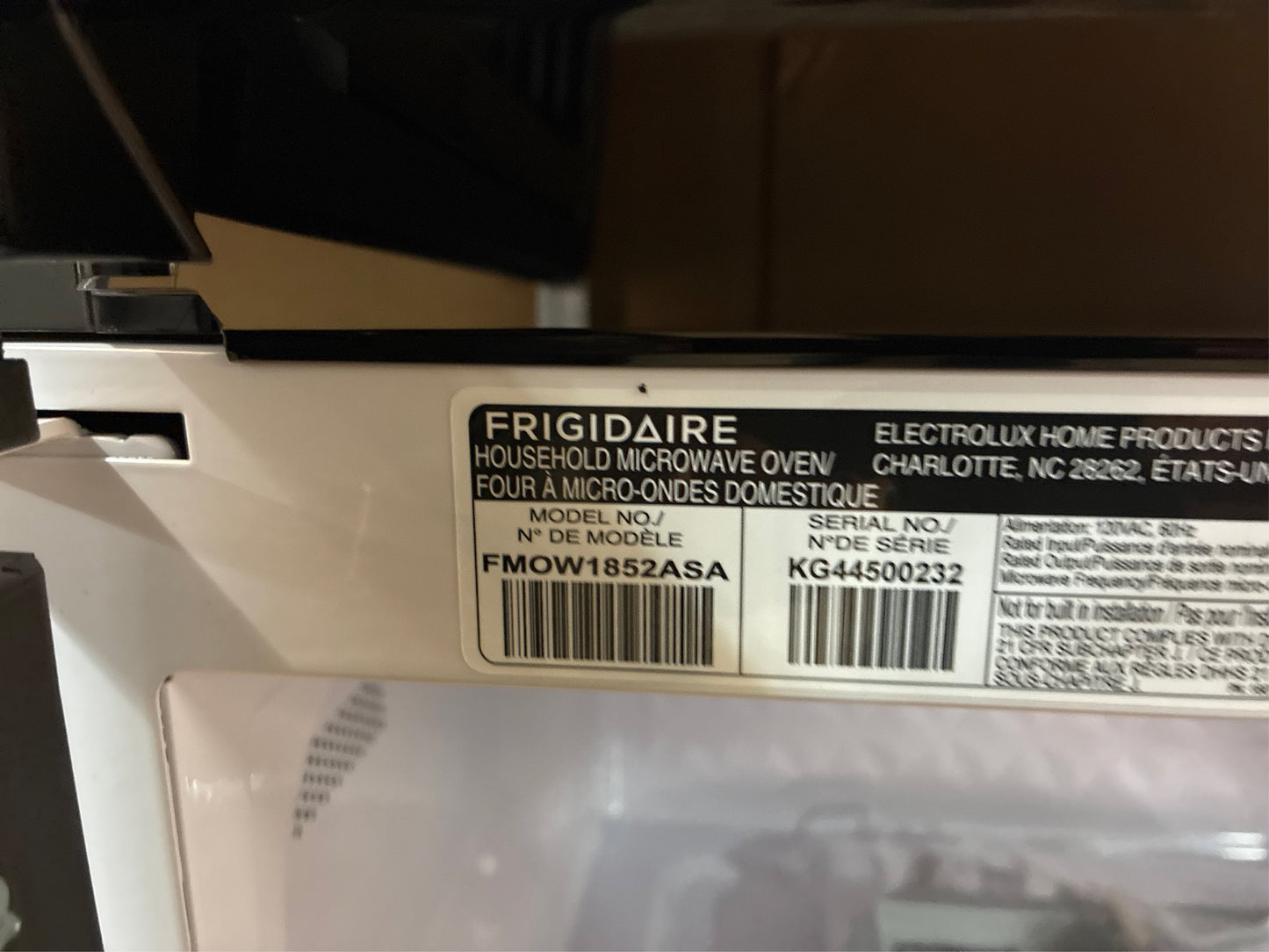 1.8 cu. ft. Microwave, Stainless Steel