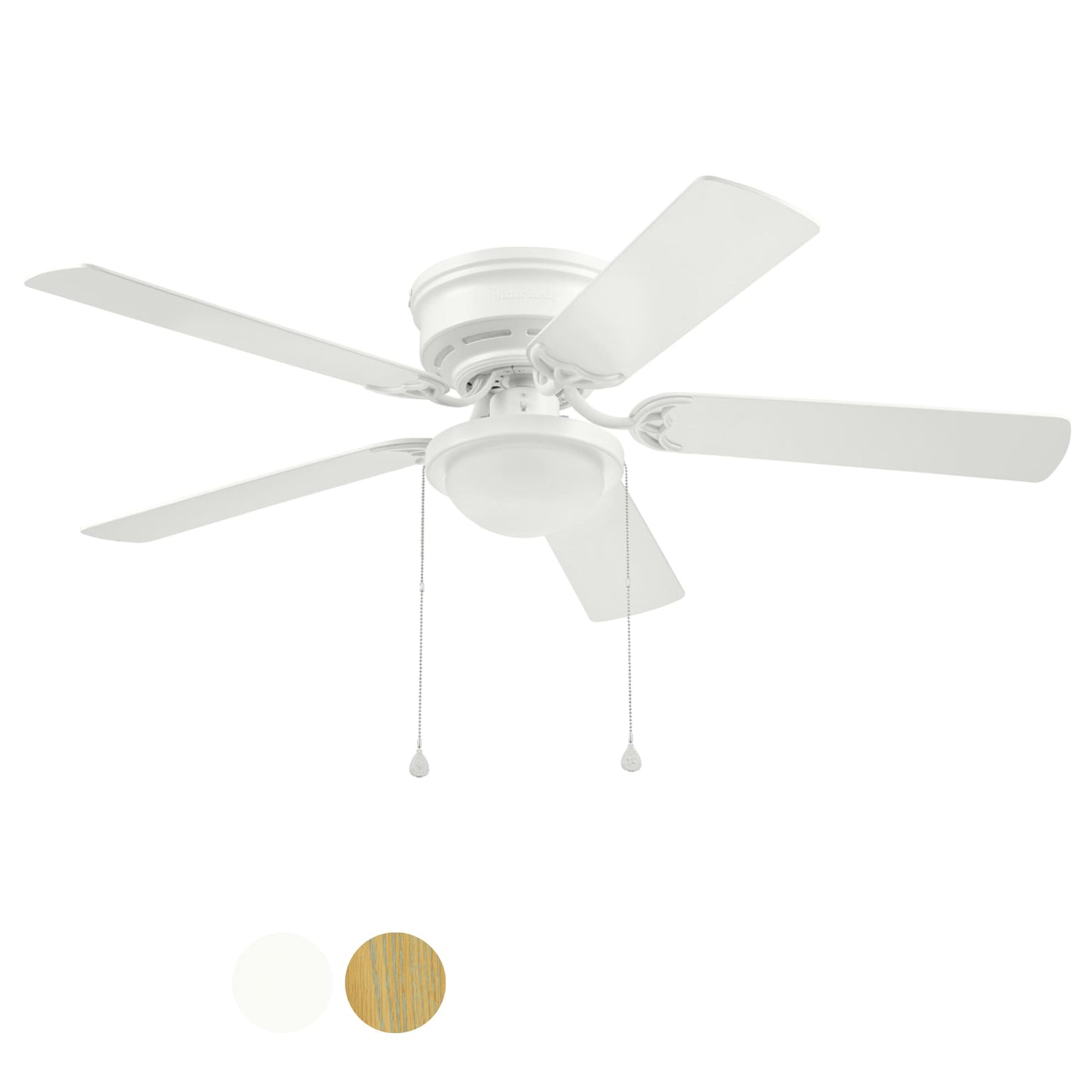 Harbor Breeze Armitage 52-in White LED Fan