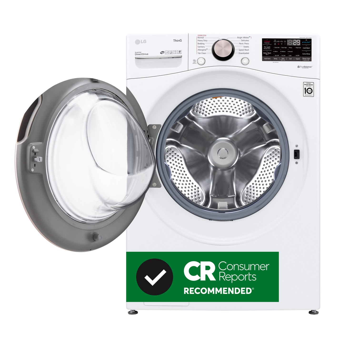 LG 4.5-cu ft Stackable Front-Load Washer