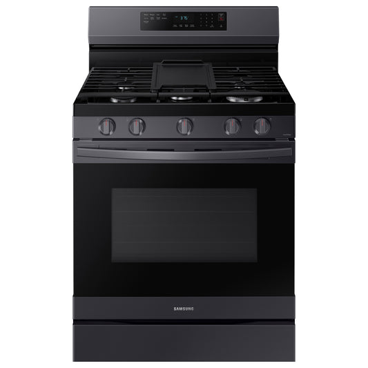 Samsung 30-in 5 Burners 6-cu ft Gas Range