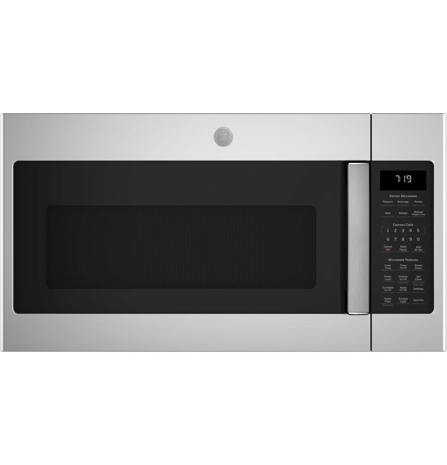 GE 1.9-cu ft 29.9-in Over-the-Range Microwave