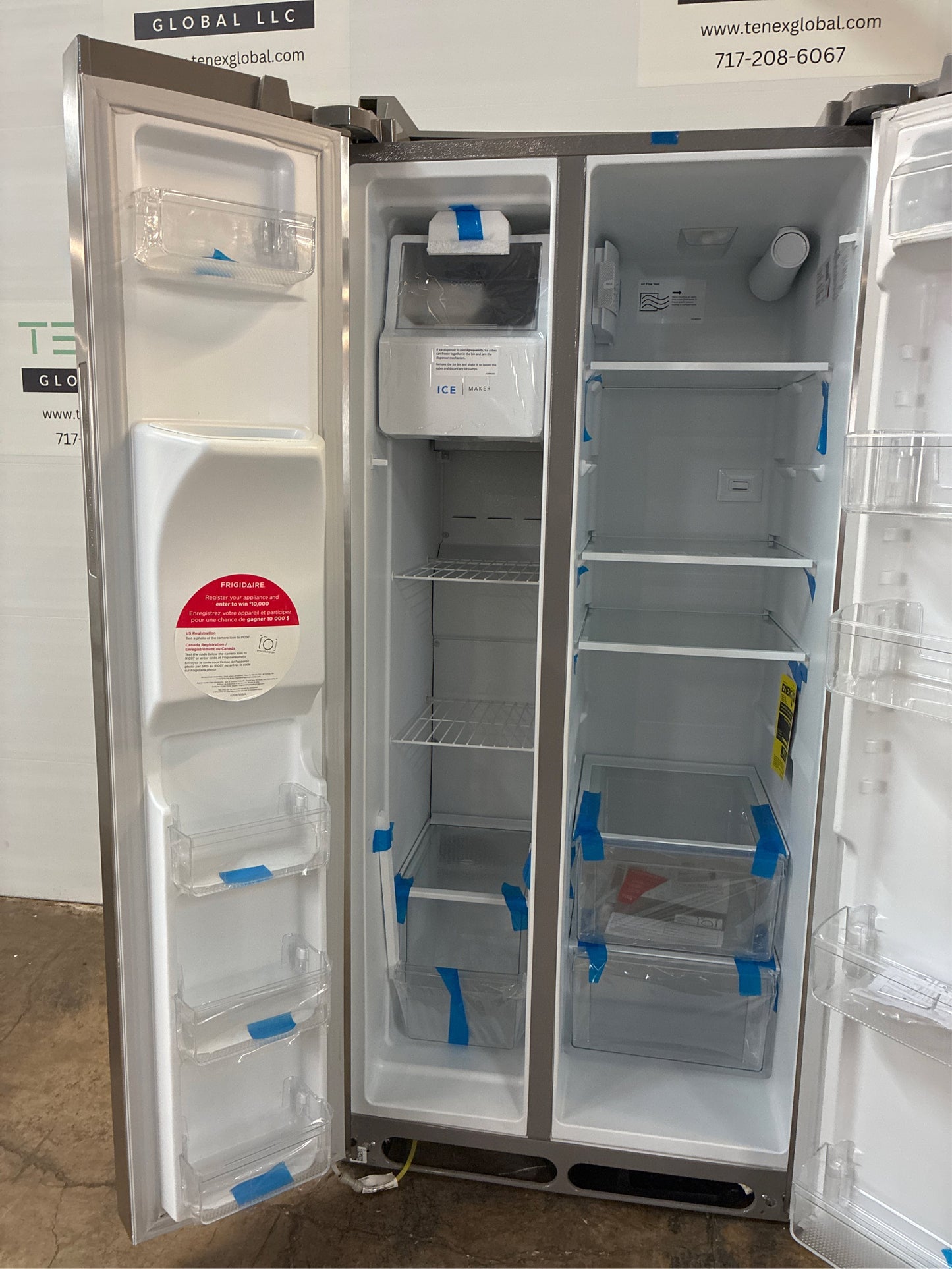 Frigidaire 22.3-cu ft Side-by-Side Fridge