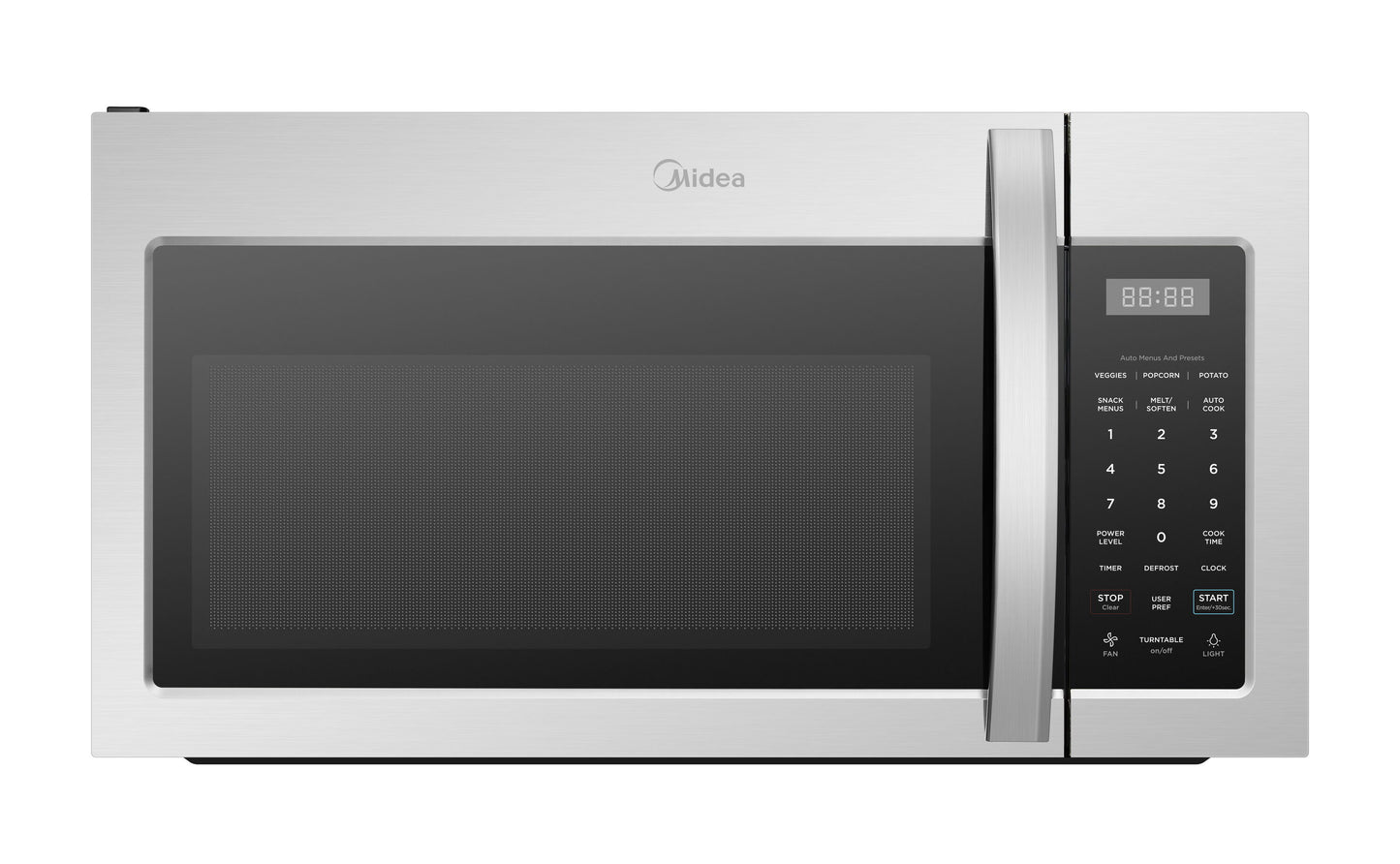 Midea 1.7-cu ft OTR Microwave (Stainless)