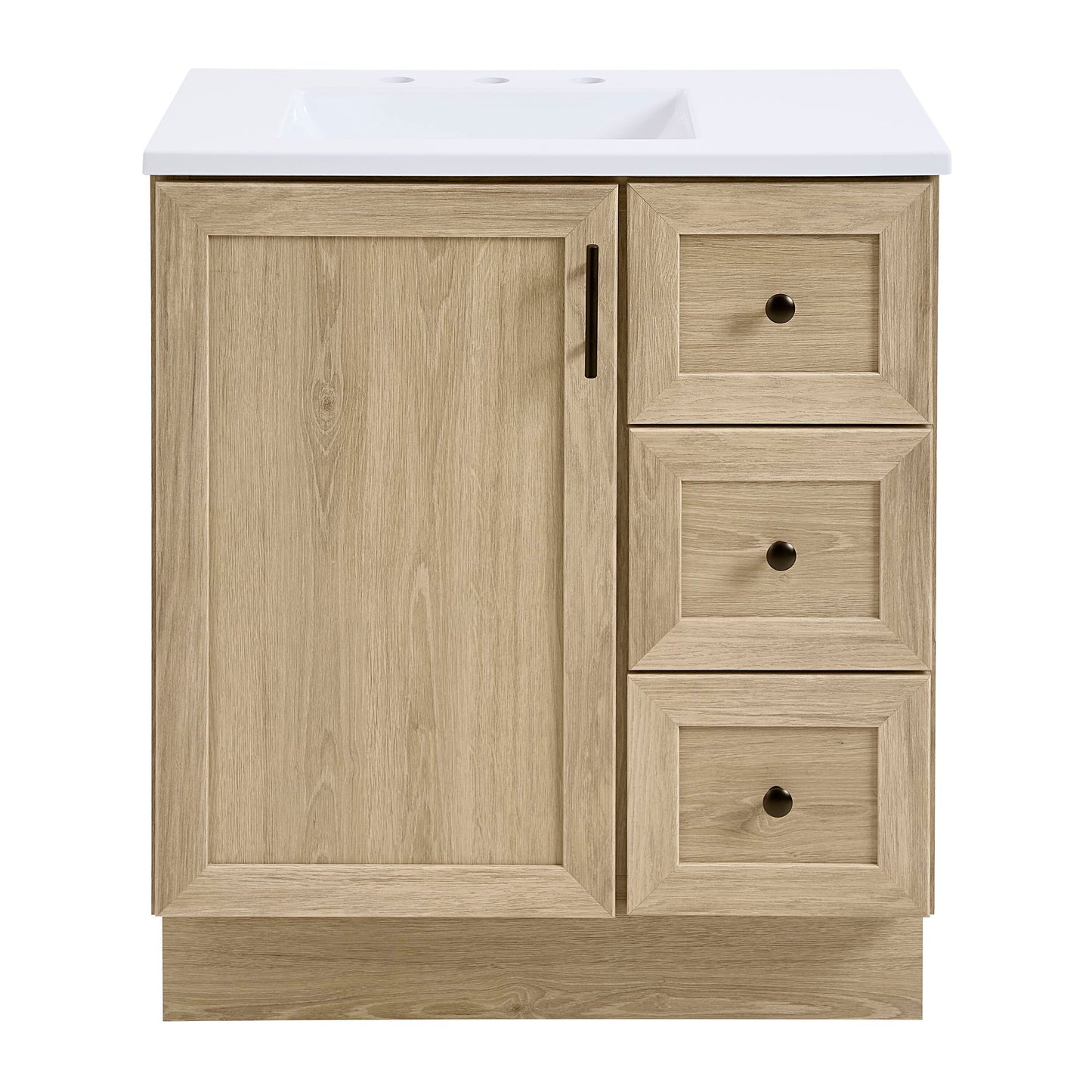 Project Source Davies 30-in Sandstone Vanity