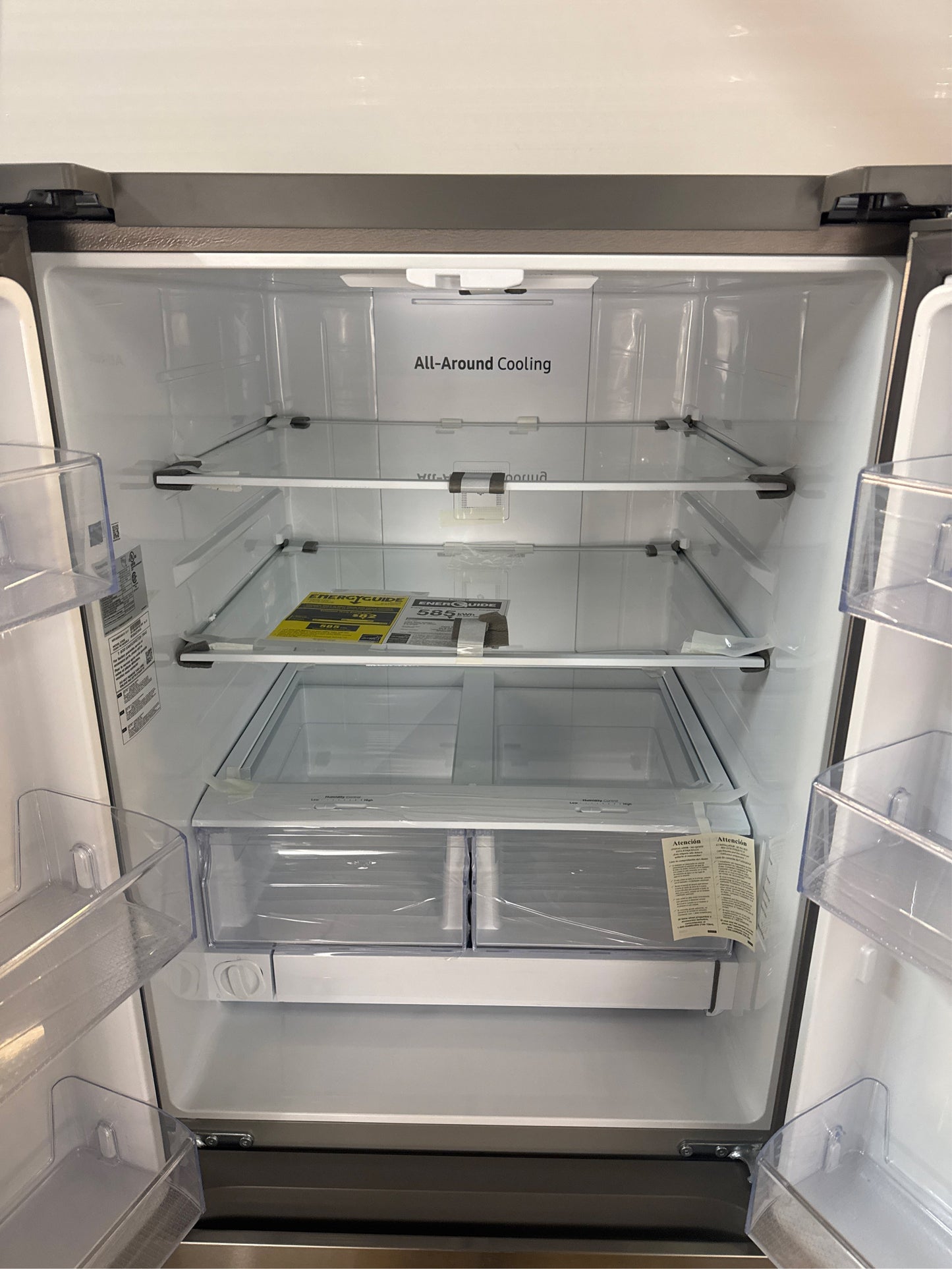 22 cu. ft. 3-Door Samsung French Door Smart Refrigerator