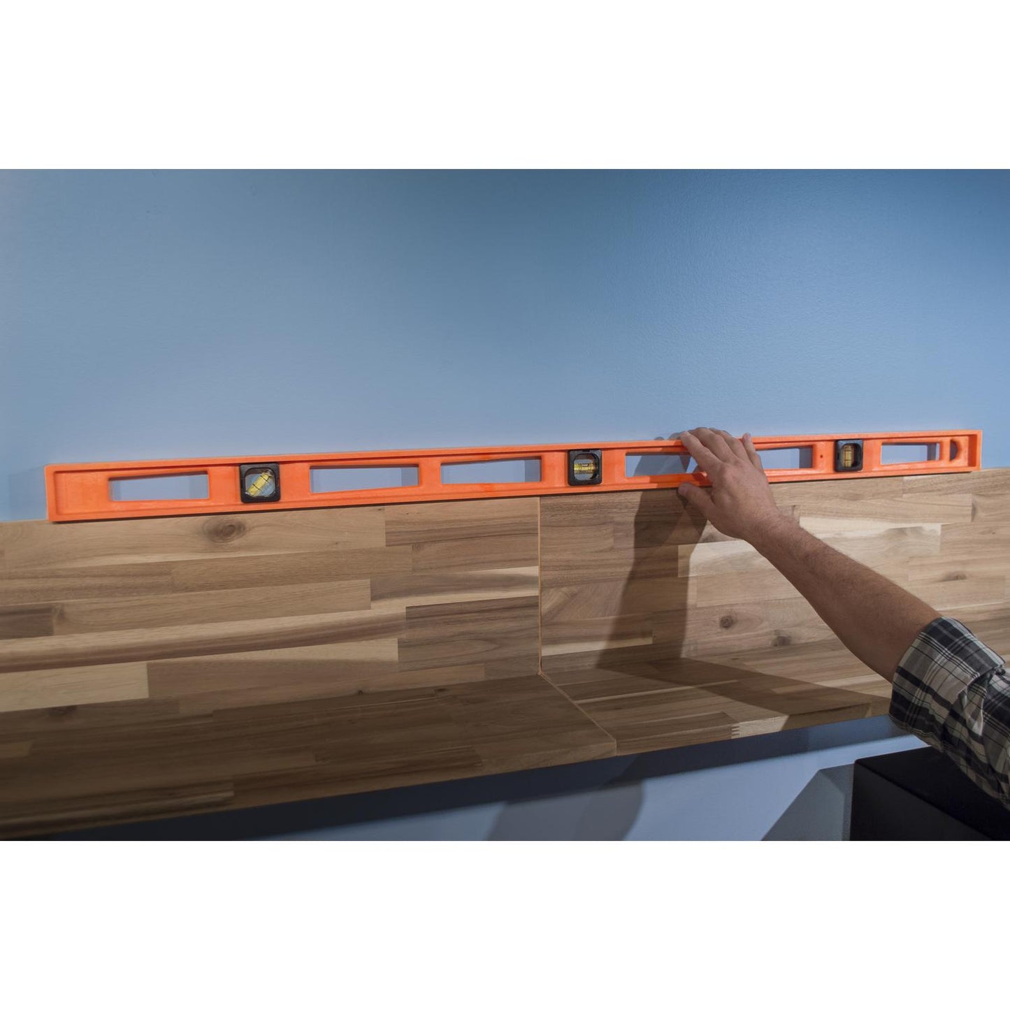 Johnson Structo-Cast 48 in. I-Beam Level, 3 Vial