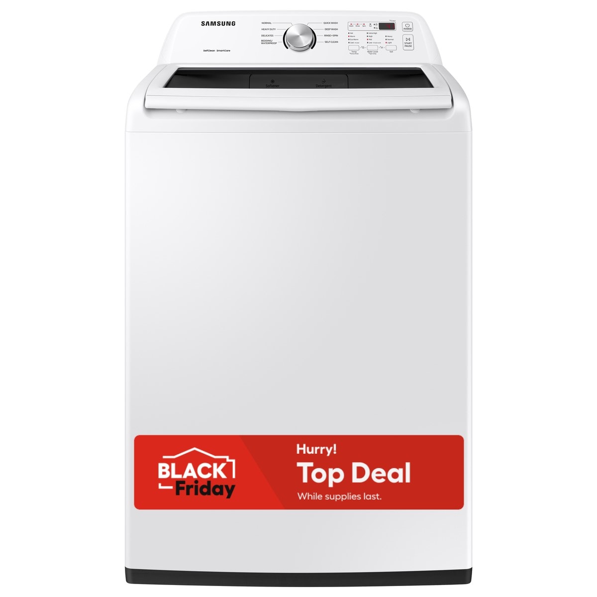 Samsung 4.5-cu ft Washer (White)
