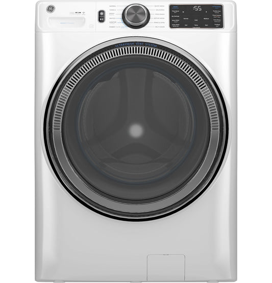 GE 5-cu ft Front-Load Washer (White)