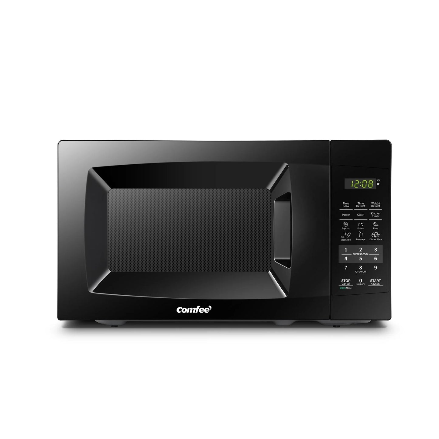 Comfee 0.7-cu ft Microwave 700W Countertop (Black)