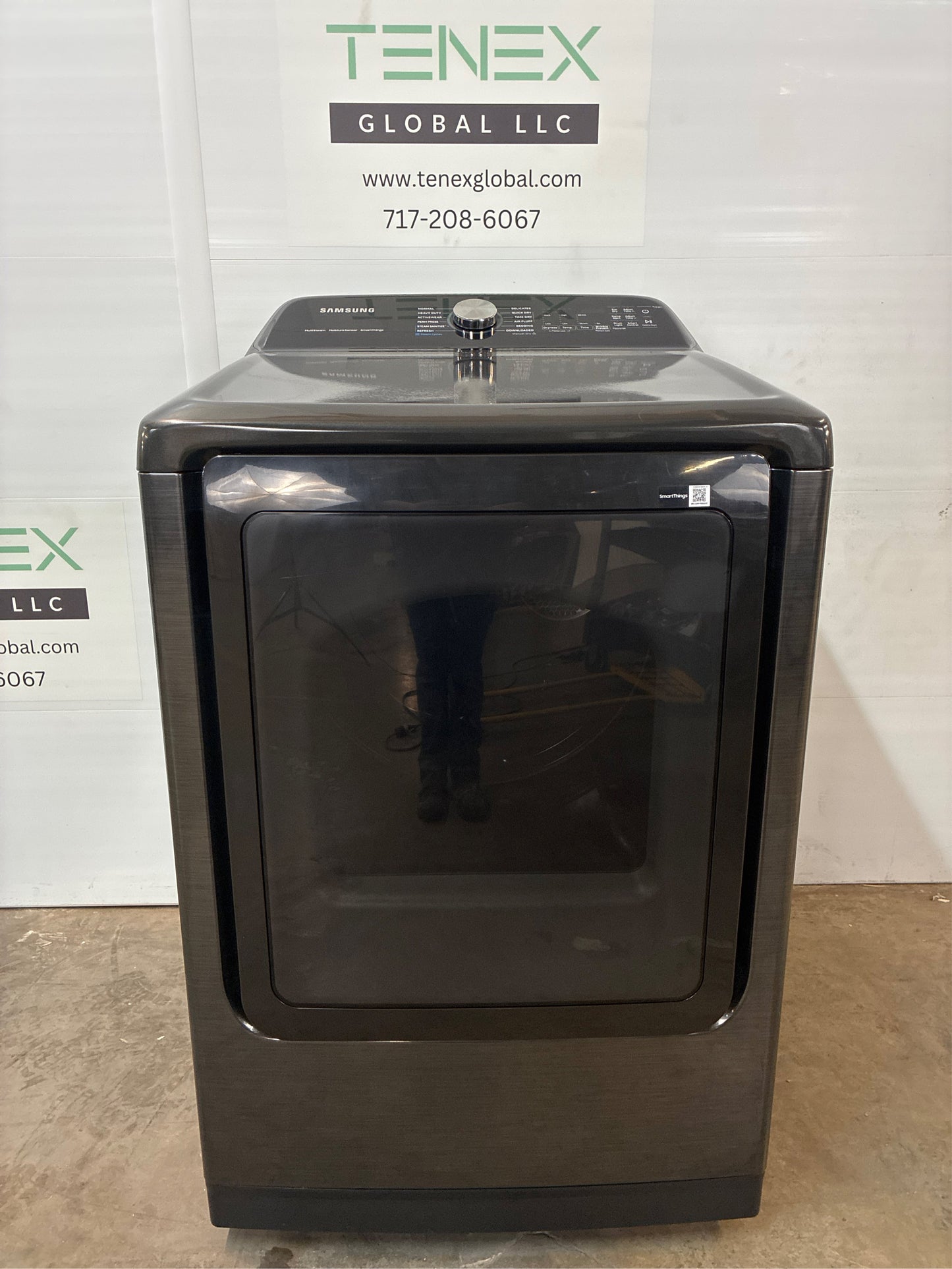 Samsung Brushed Black 7.4 cu. ft. Electric Dryer BB