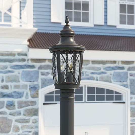 allen + roth Castine 19.5" Bronze Lantern