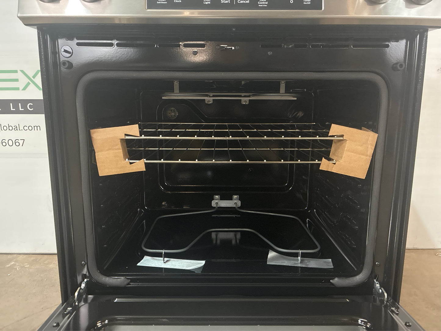 GE 30 in. 5-Burner Electric Slide-In Range