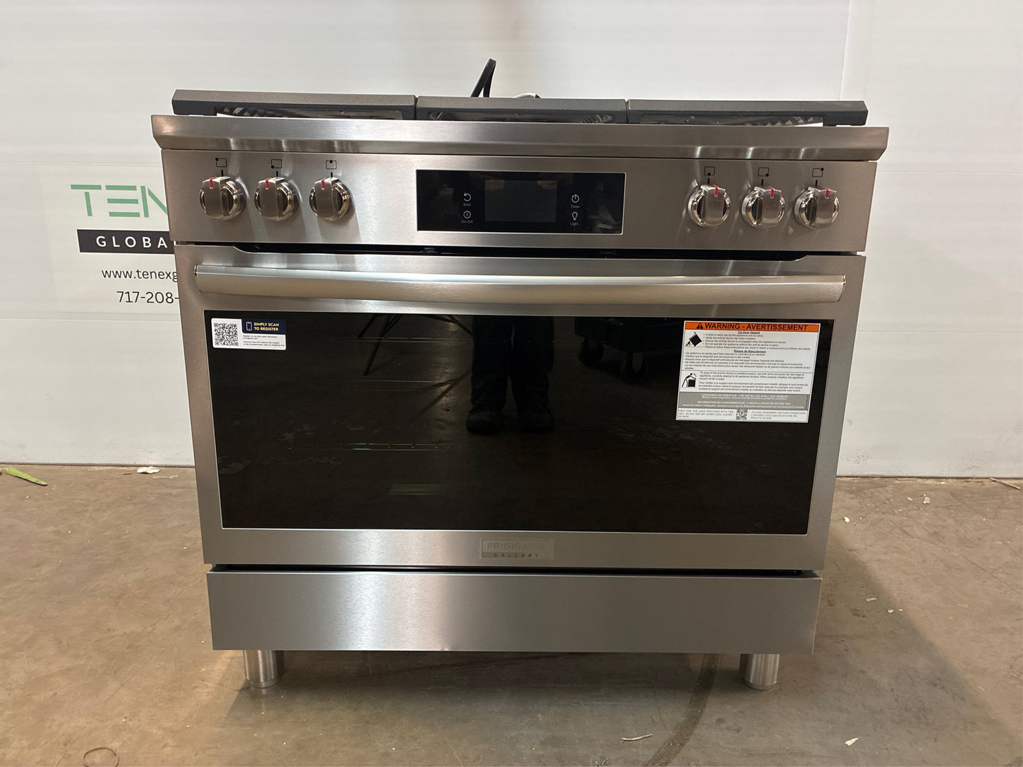 Frigidaire Gallery 36 in. 6-Burner Gas Range w/ Air Fry