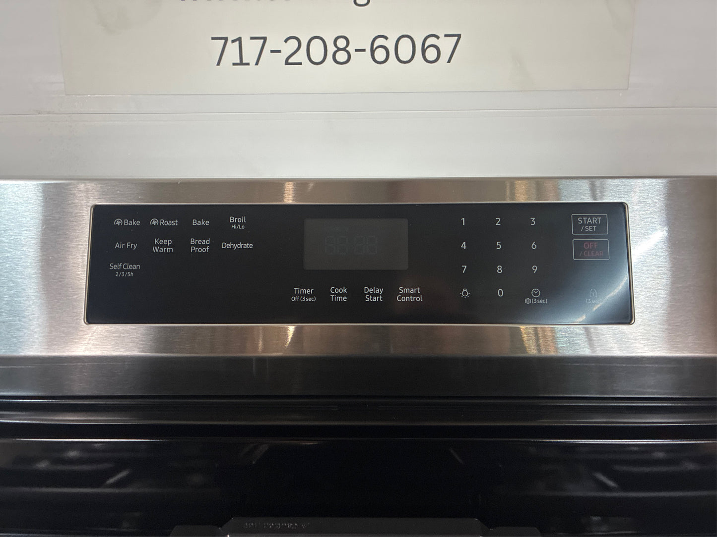 Samsung 30" 5-Burner Gas Range with Air Fry