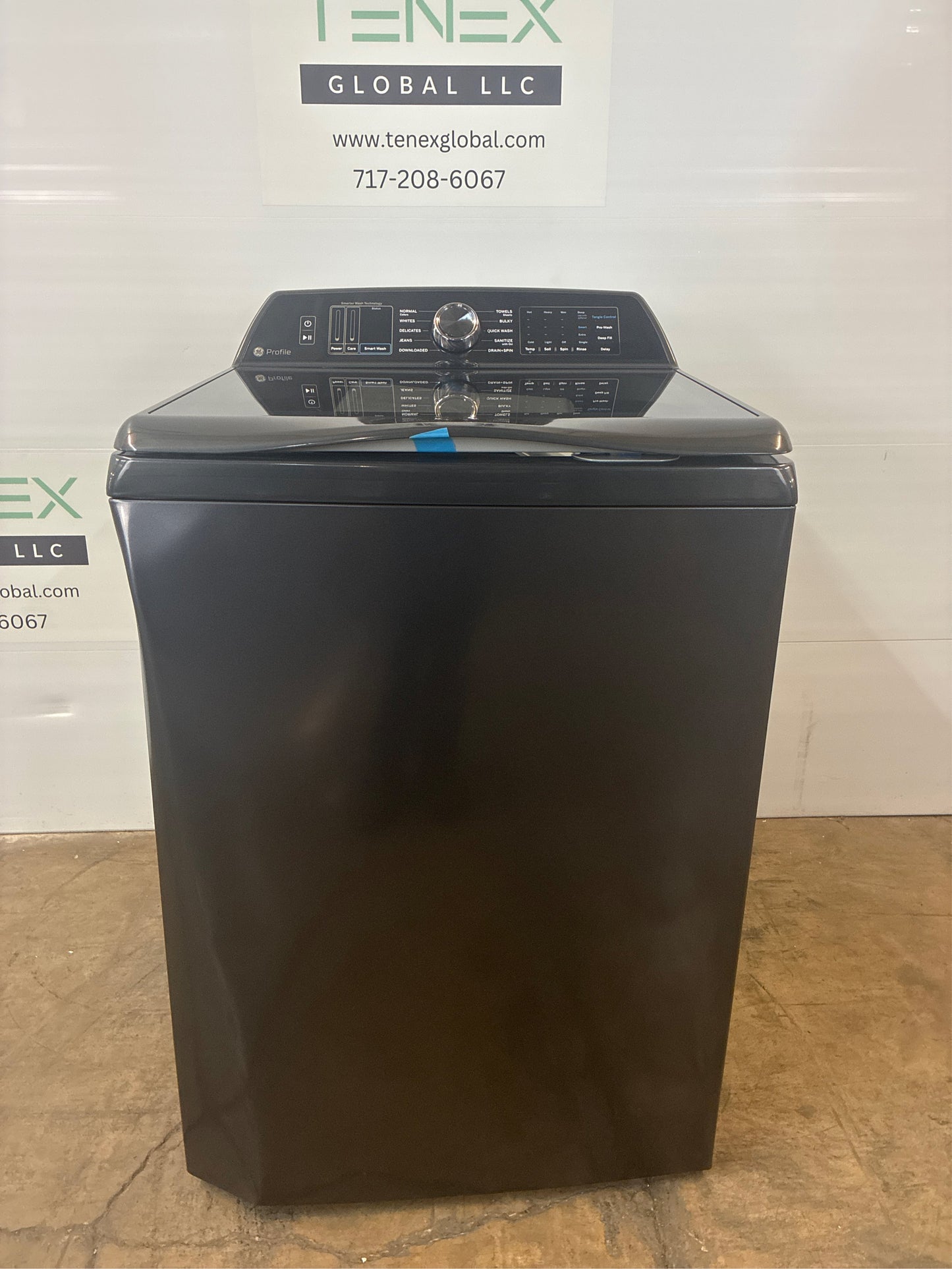 GE Profile 5.3-cu ft Washer (Diamond Gray)