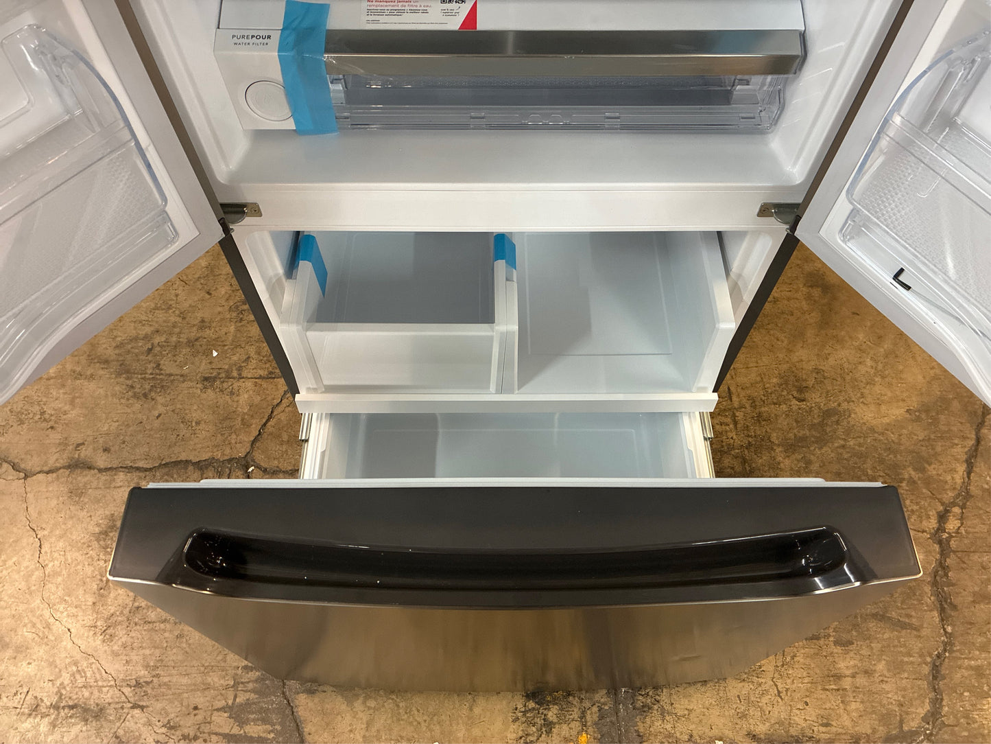 Frigidaire Gallery 30in 20cu ft French Door Refrigerator SS