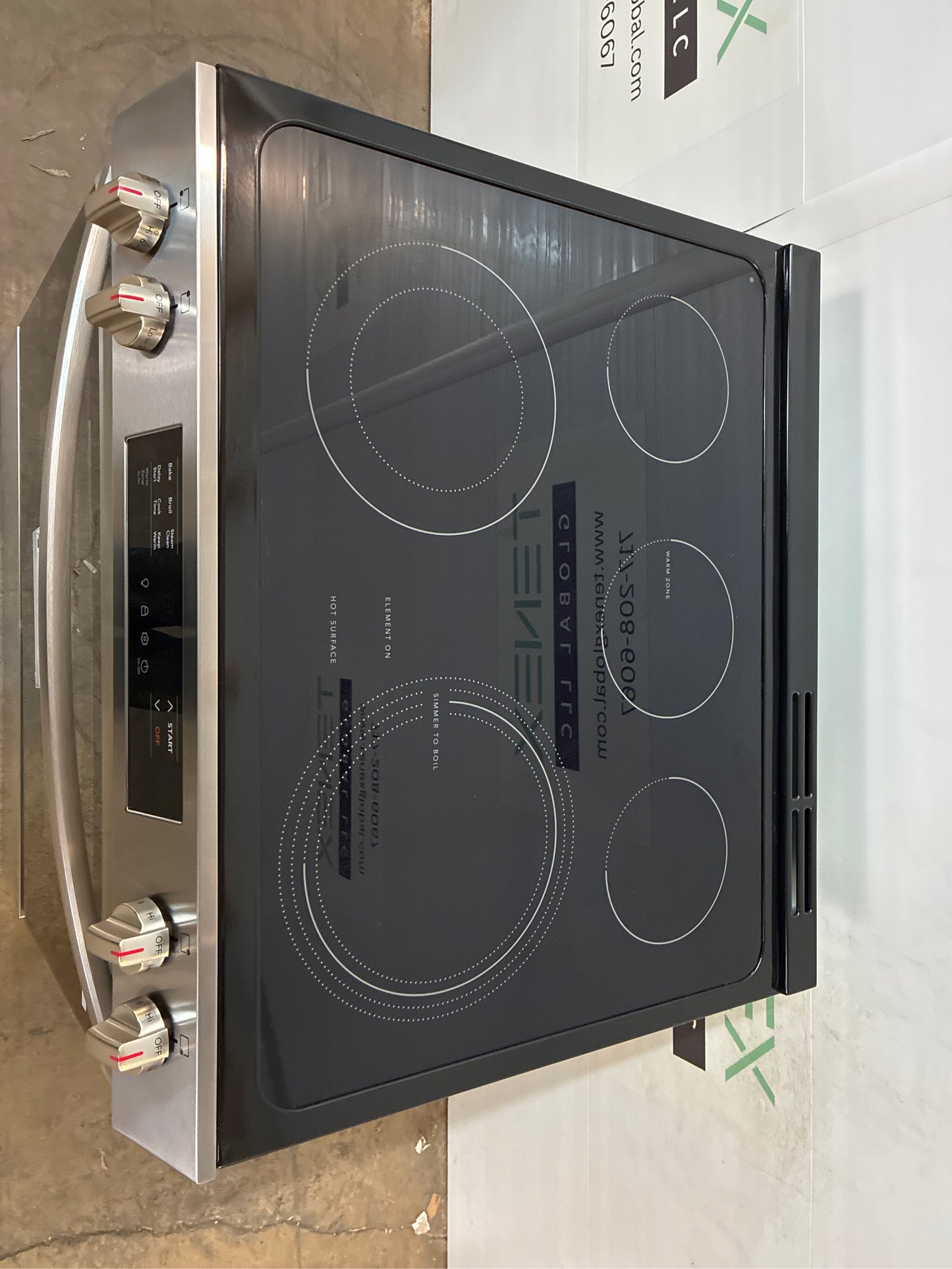 Frigidaire 30 in., 5-Burner Slide-In Electric Range SS