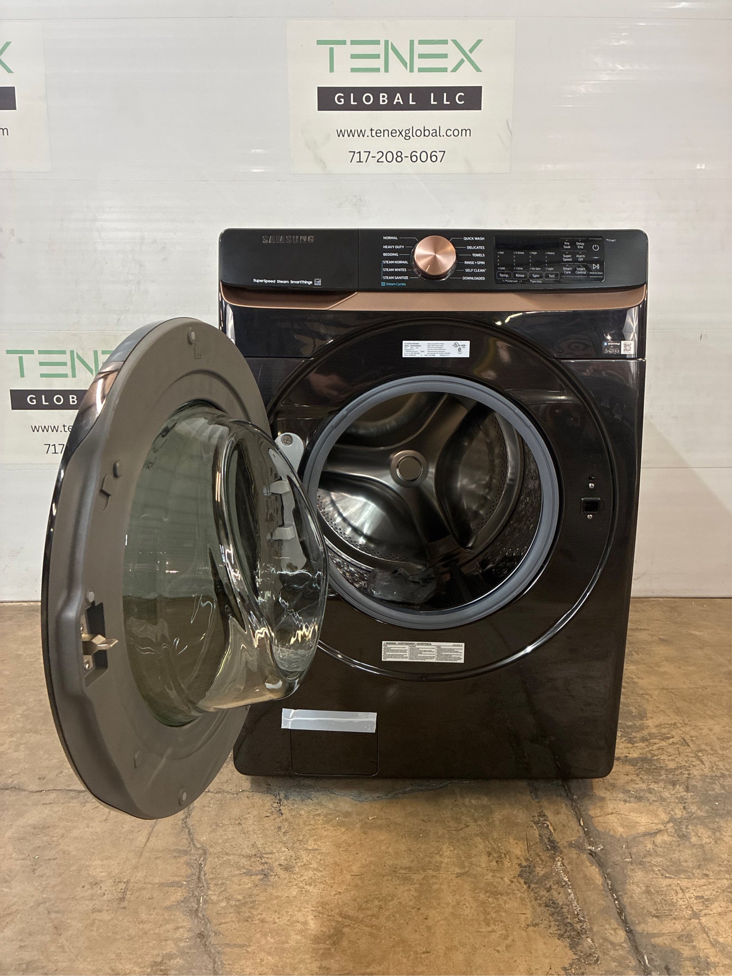 Samsung 5 cu. ft. Front Load Washer, Black