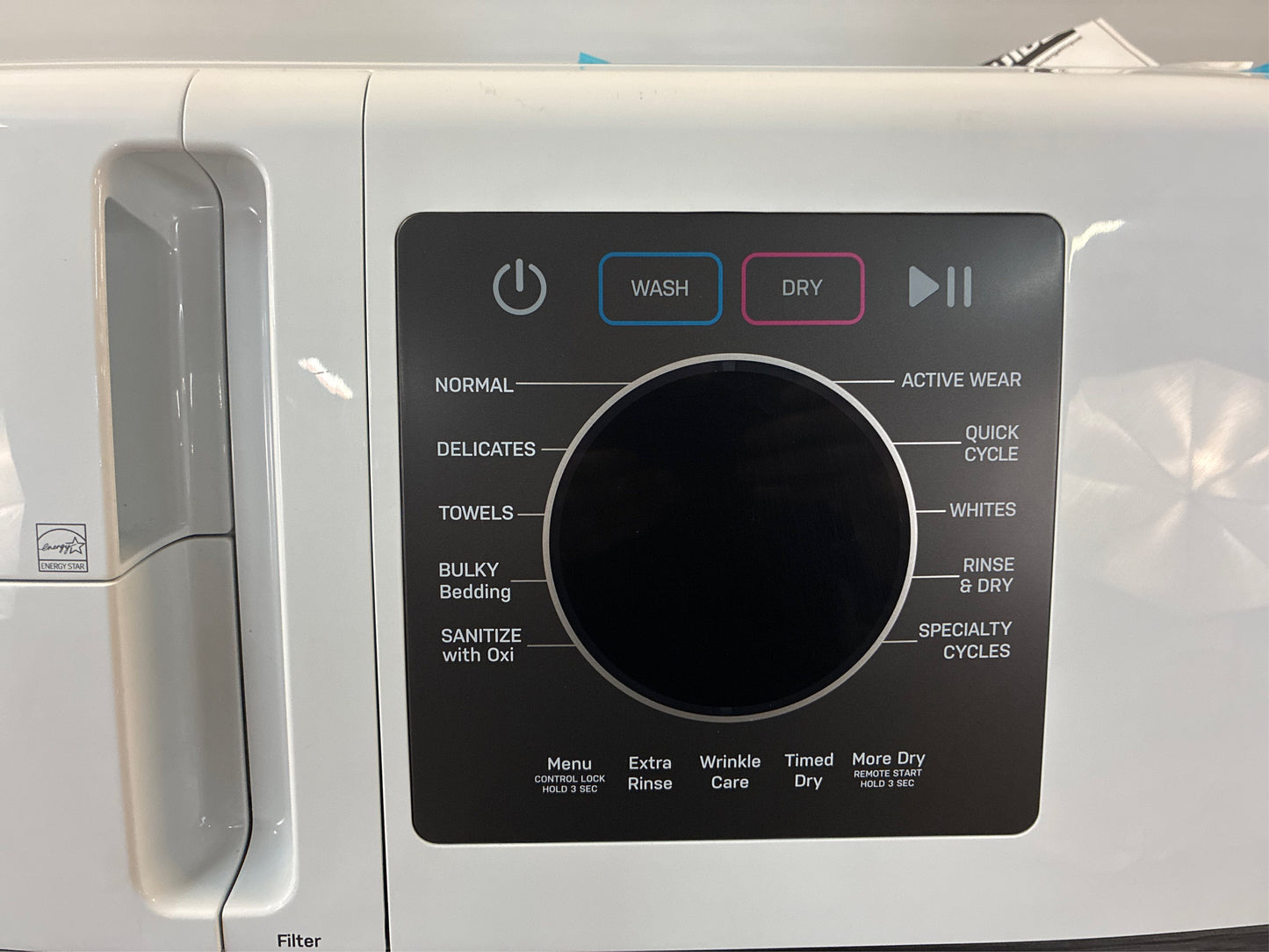 GE Profile Pet Hair 4.6-cu ft Washer/Dryer