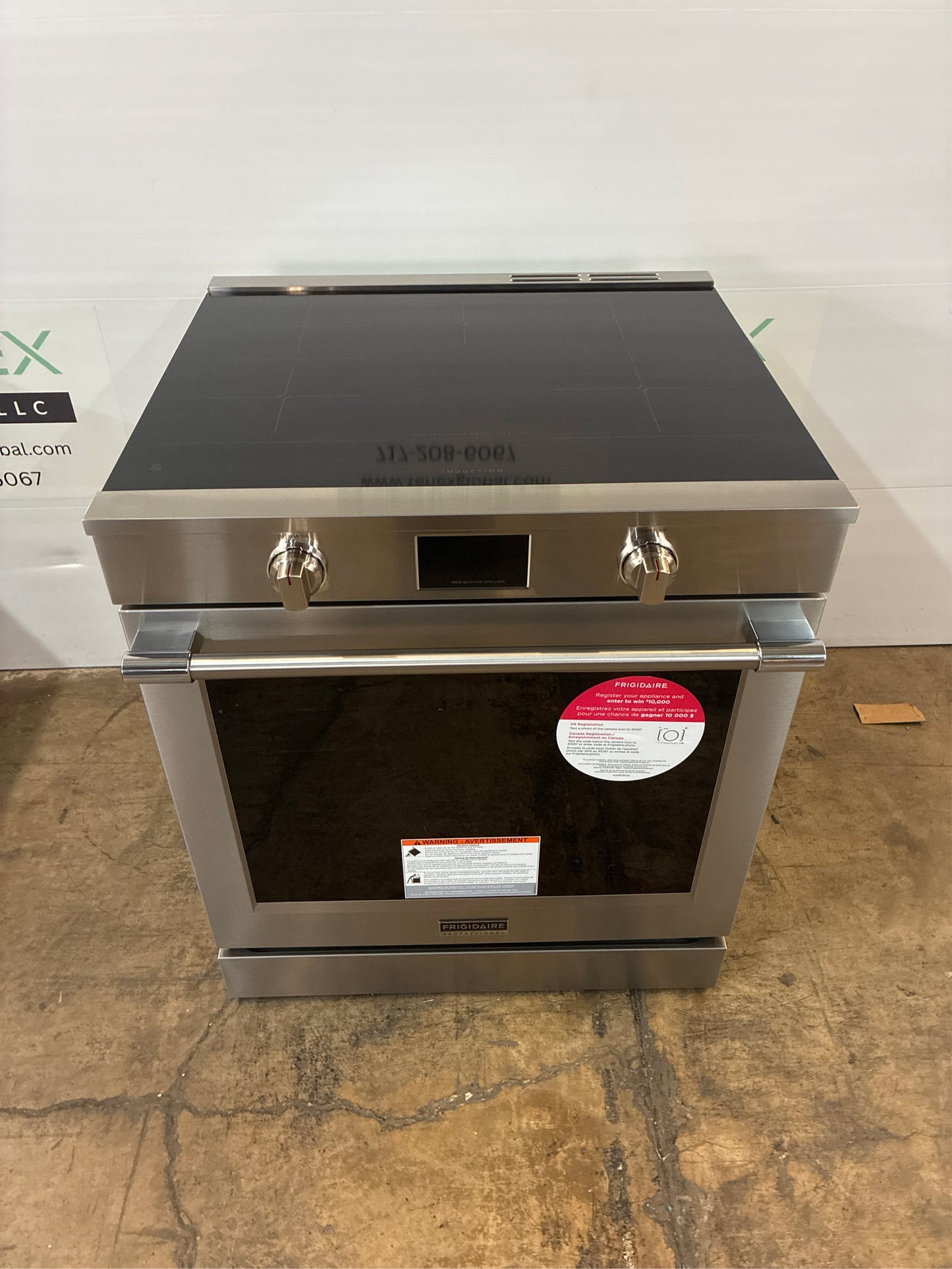 Frigidaire Prof 30-in Induction Range Steel