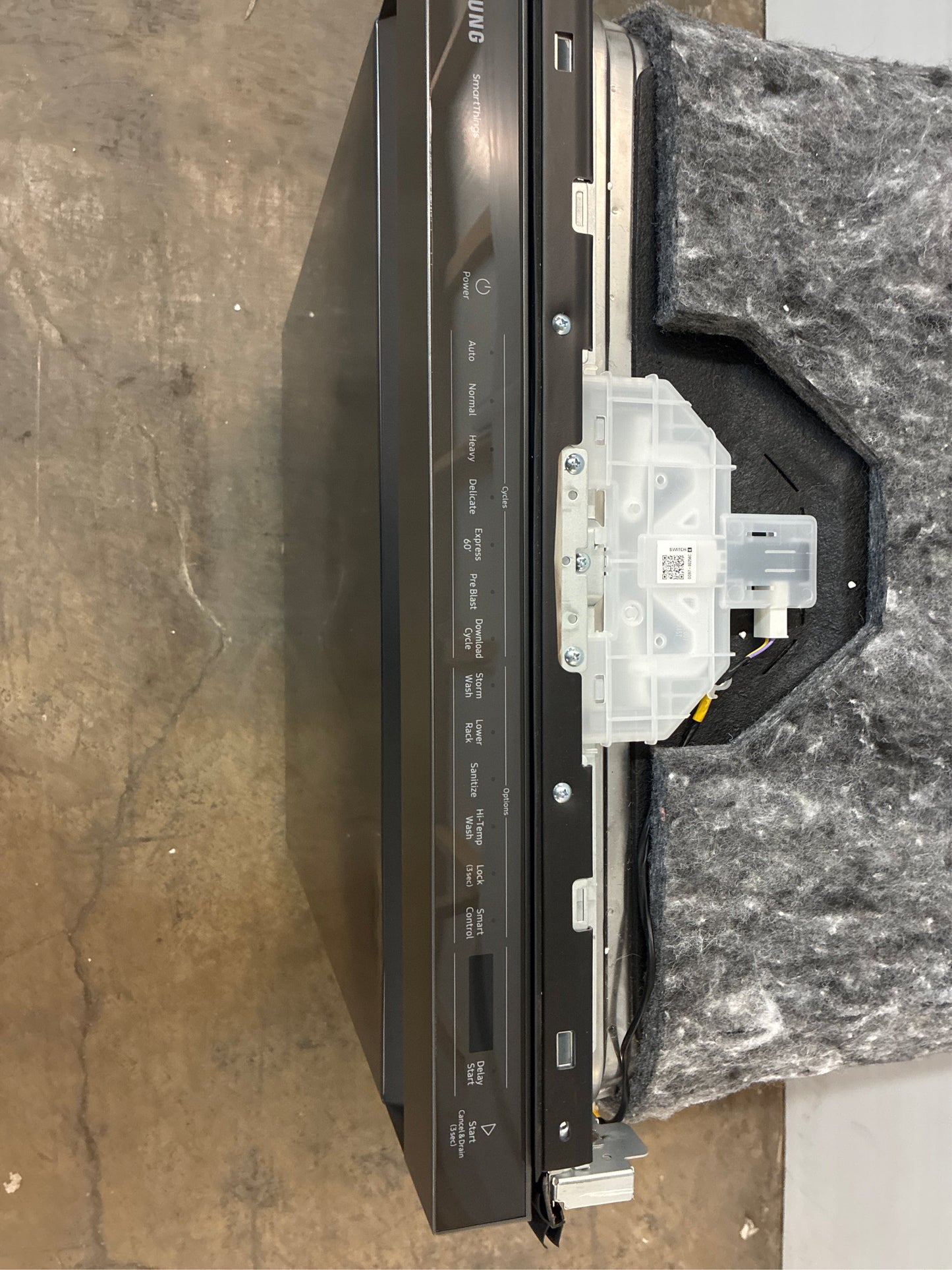 Samsung Smart 46 dBA Dishwasher StormWash Matte Black