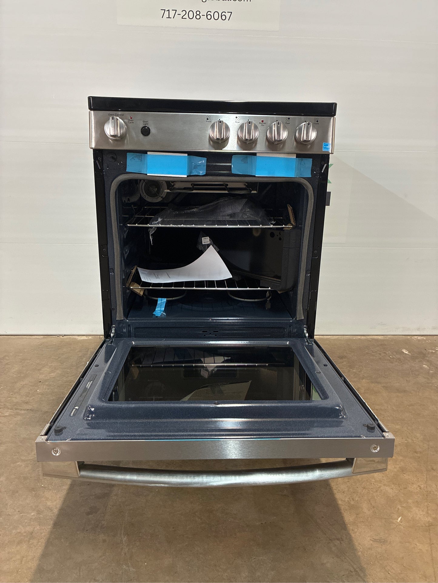 GE 24-in Glass Top Electric Range