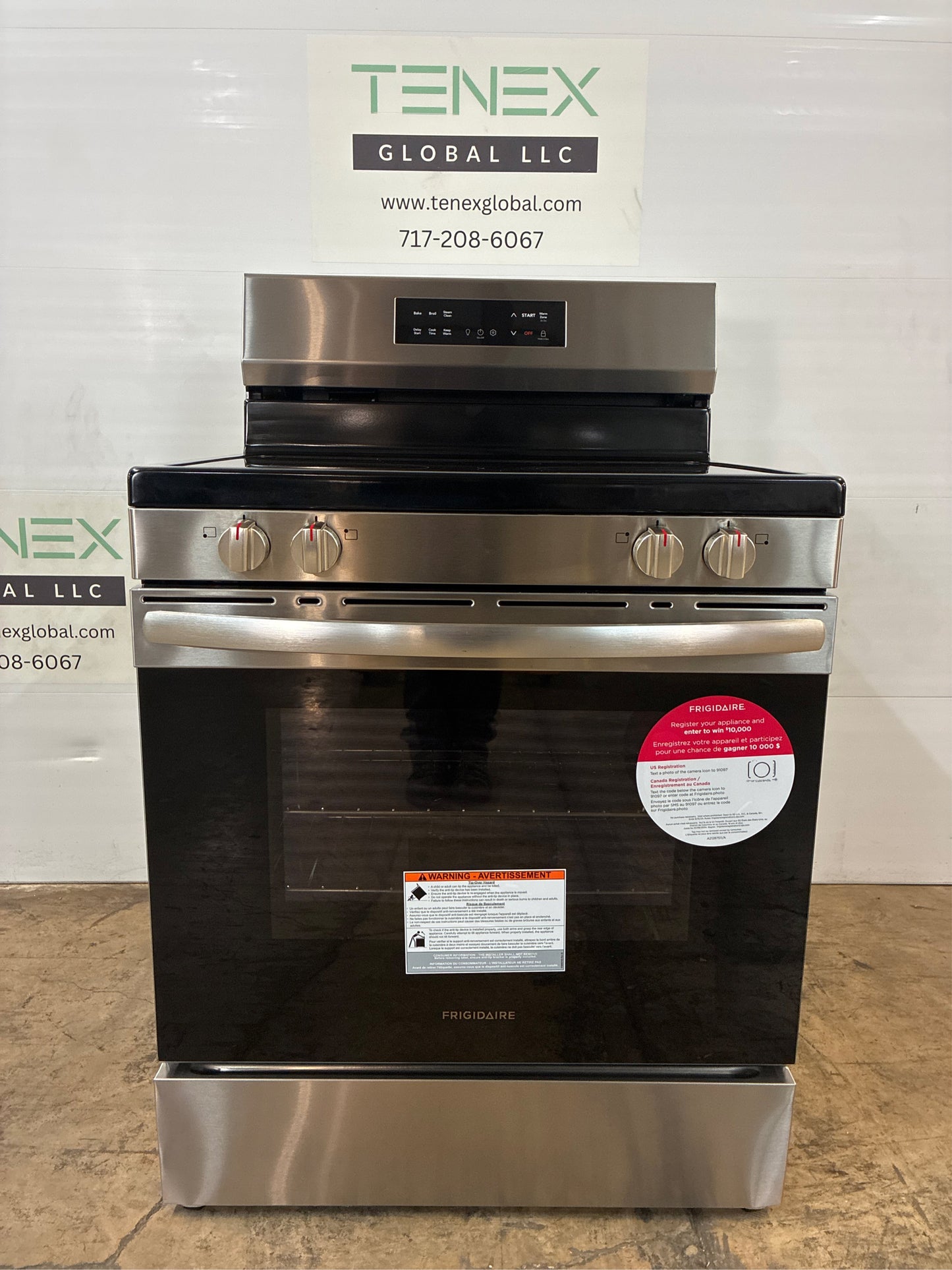 Frigidaire 30 in. 5 Burner Freestanding Electric Range